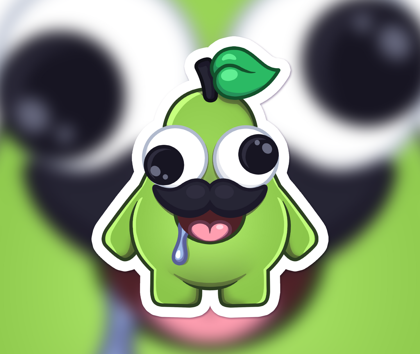 Matschbirne Vinyl Sticker - wasserfest