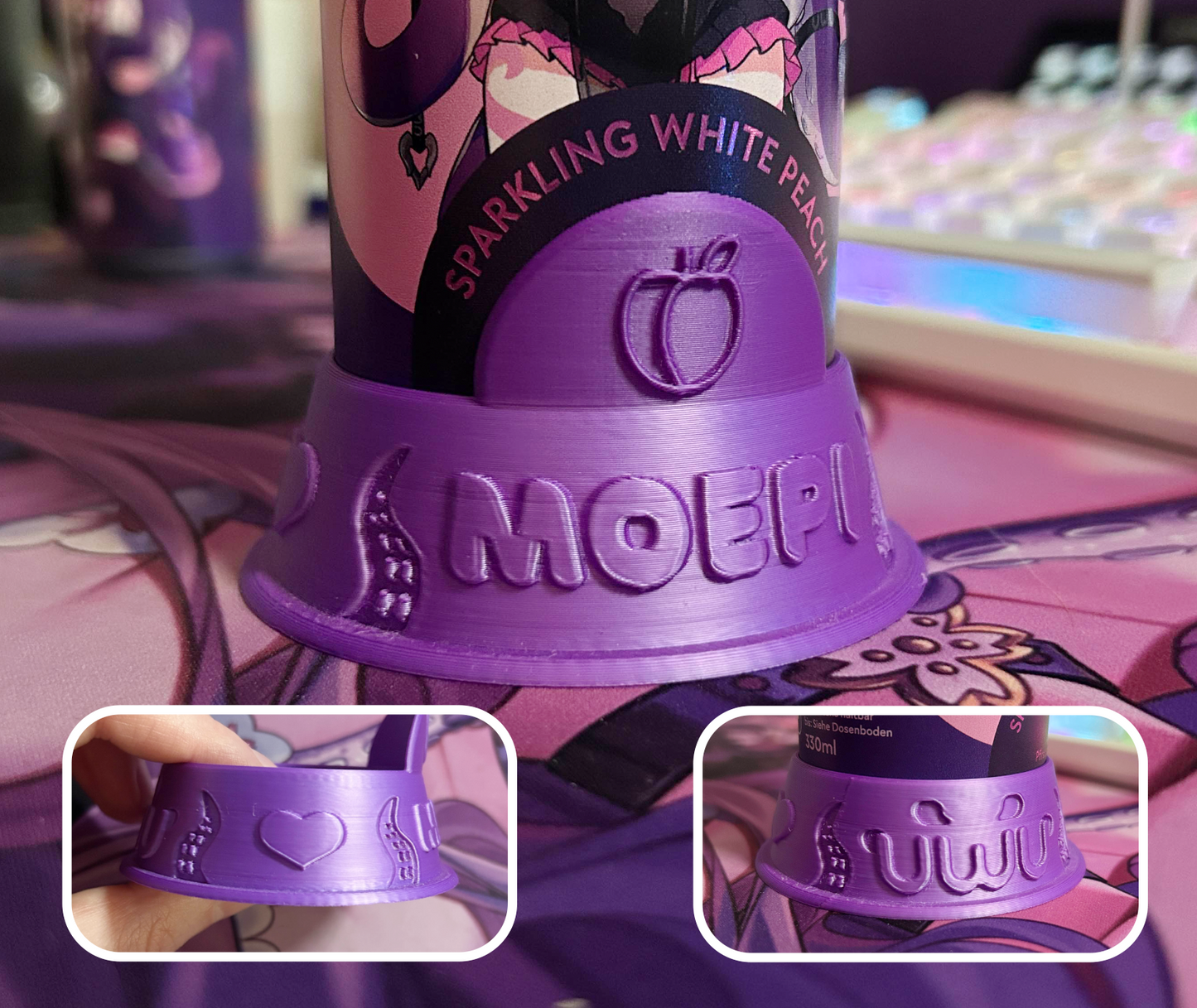 LIMITIERTE Moepi UwU Dose + Podest