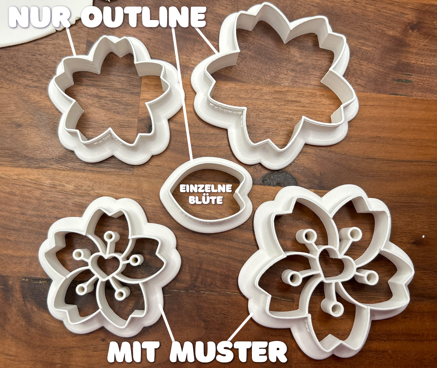 Kirschblüten Ausstechformen