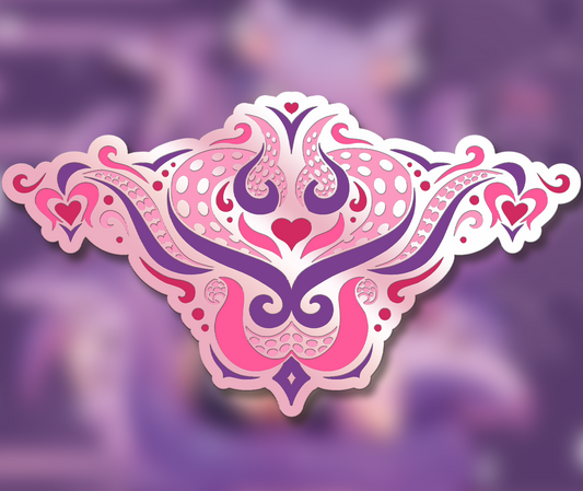 Succubus Tattoo Enamel Pin