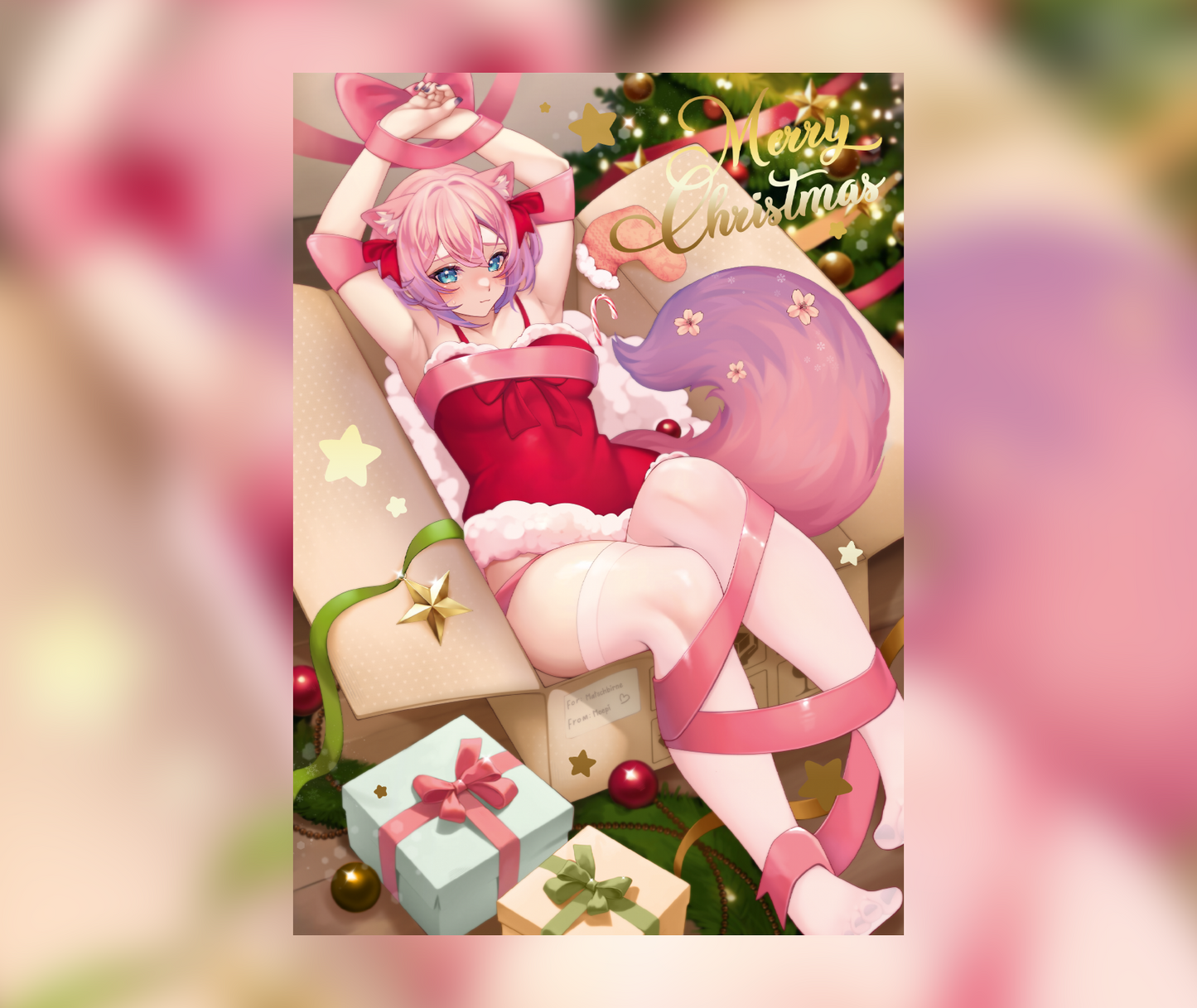 Patreon XMAS Postkarte 2024