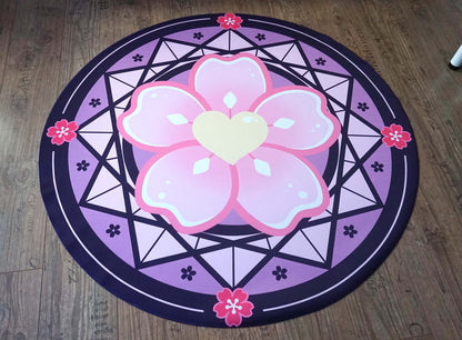 Sakura Magic Circle Chairmat | 120x120cm