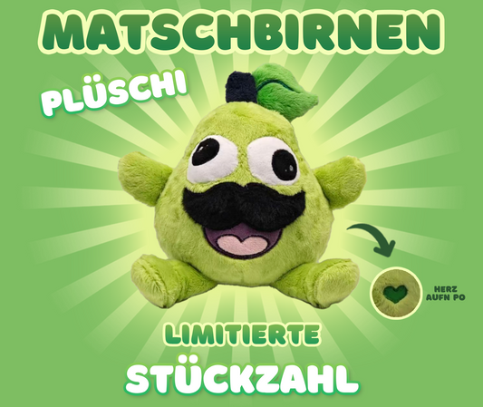 💚 Matschbirnen Plüschi 🍐
