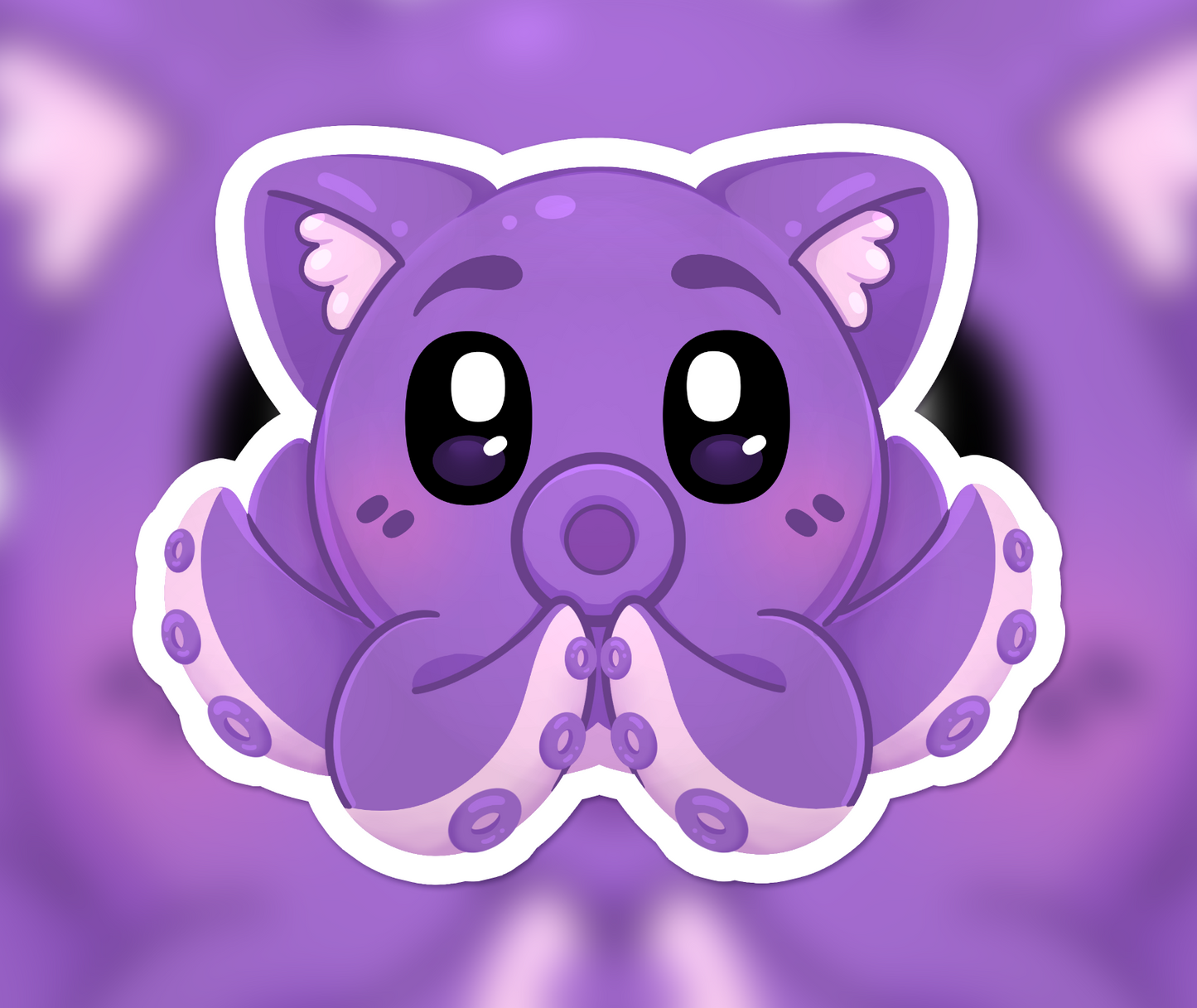 Nekopus Vinyl Sticker - wasserfest