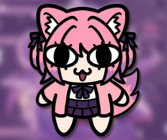 Chibi Moepi Enamel Pin