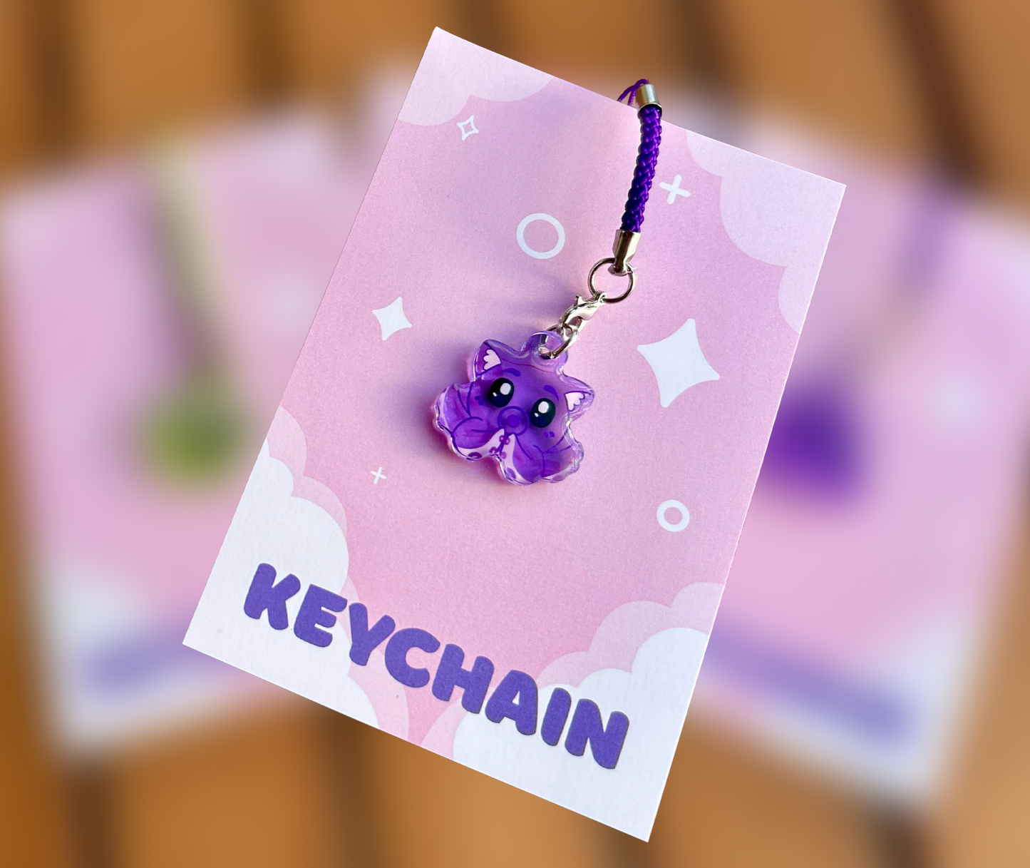 Mini KeyChain Nekopus