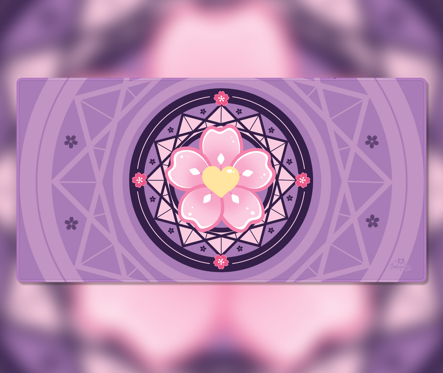 Sakura Magic Circle Deskmat | 90x40cm