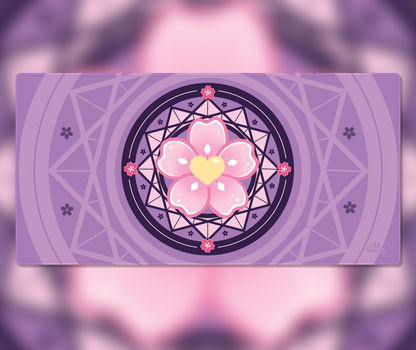 Sakura Magic Circle Deskmat | 90x40cm