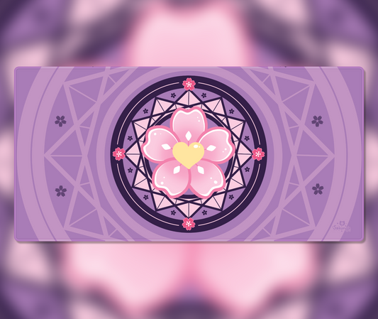 Sakura Magic Circle Deskmat | 90x40cm