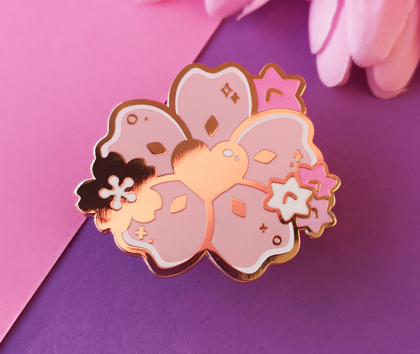 Kawaii Sakura Enamel Pin